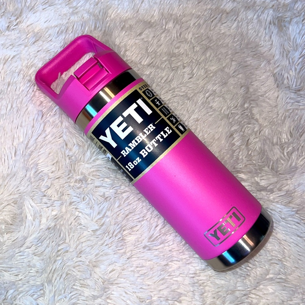 YETI 18 oz. BOTTLE - Color is Wildflower Fuchsia
